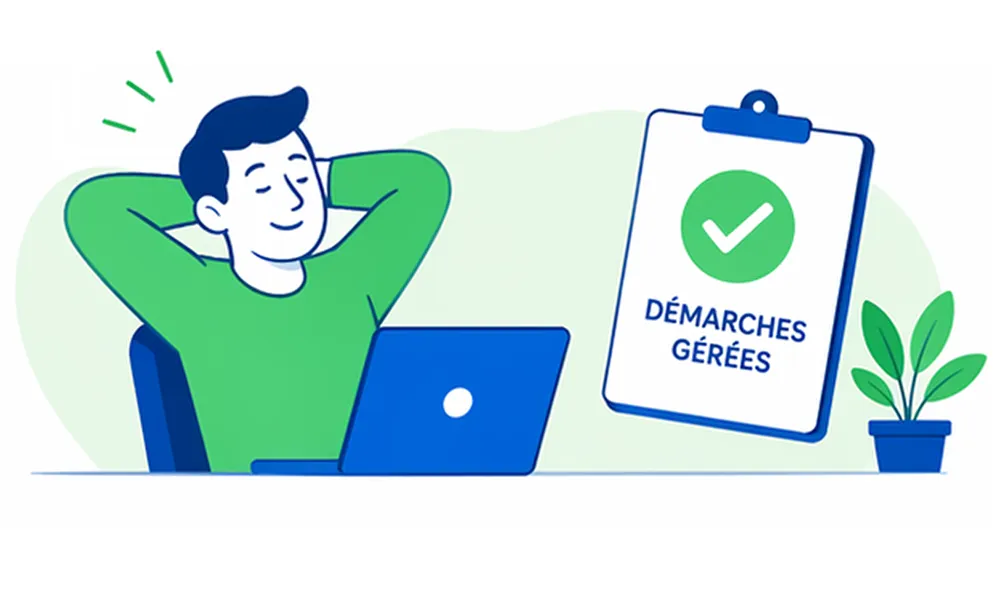 Vos démarches sont gérées
